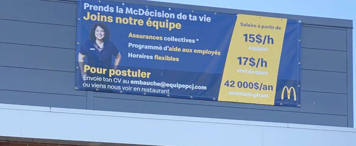 Les employés au salaire minimum, une espèce en voie de disparition