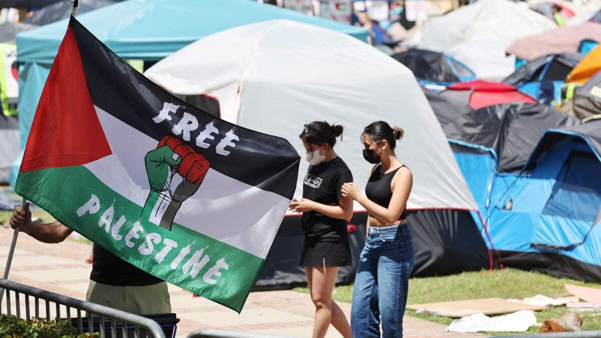 Campus américains: une émotion pas vue «depuis la guerre du Vietnam», dit une historienne