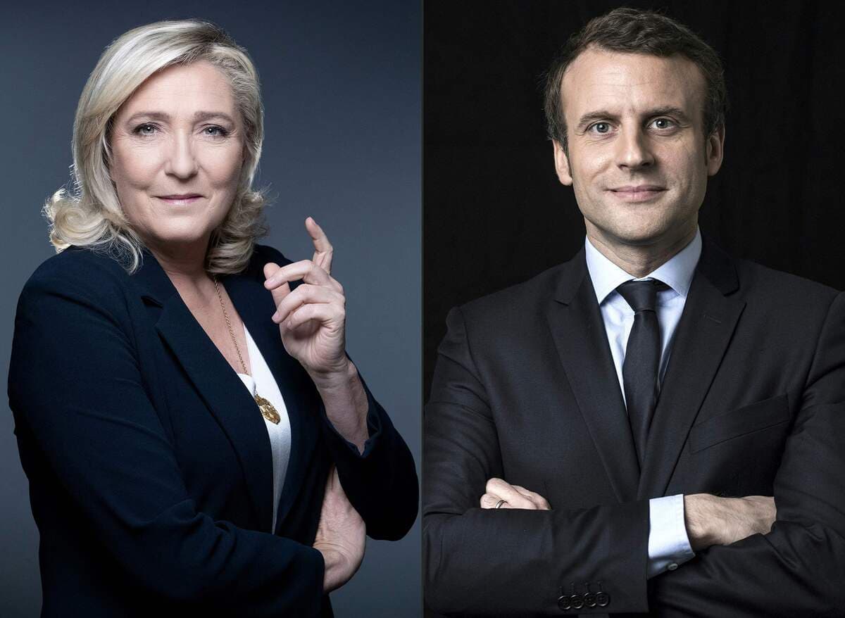 Pr&eacute;sidentielle en France: Macron et Le Pen passent au deuxi&egrave;me tour