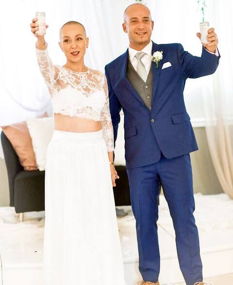 Marie-Pierre Néron et Louis-Philippe Lebel s’étaient mariés en 2021.