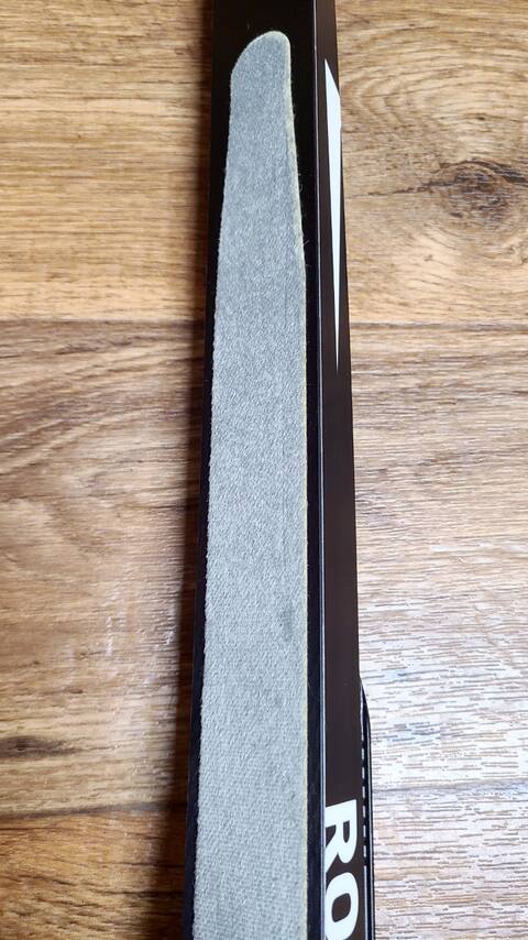 Ski de fond avec skin