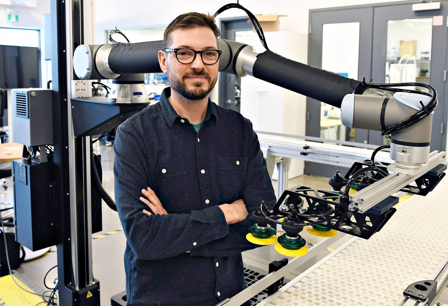 Des robots québécois qui aident à contrer la pénurie de main-d’œuvre Des robots québécois qui aident à contrer la pénurie de main-d’œuvre