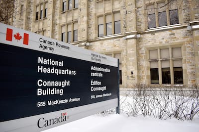 La fachada de la oficina central en Ottawa de la Agencia Tributaria de Canadá (CRA)/Agencia Tributaria de Canadá (CRA). CHRISTOPHER NARDI/LE JOURNAL DE MONTRÉAL/AGENCIA QMI