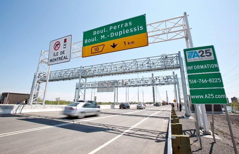 Voici les nouveaux tarifs pour emprunter le p&eacute;age de l&rsquo;A-25