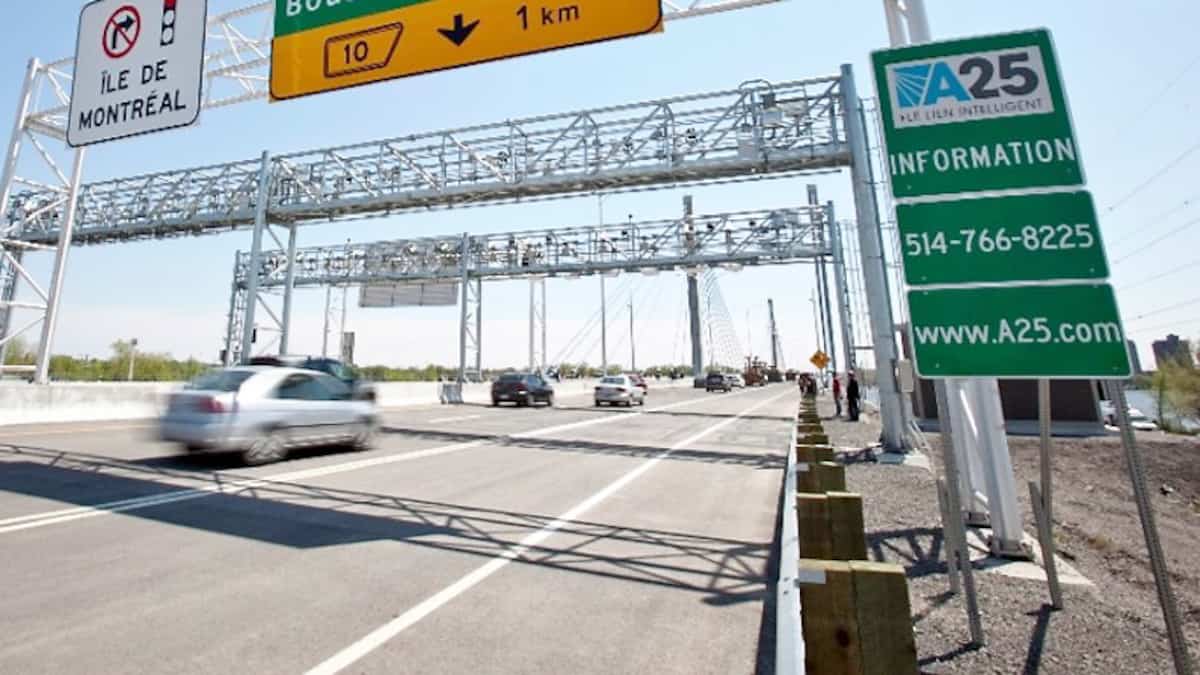 Voici les nouveaux tarifs pour emprunter le péage de l’A-25