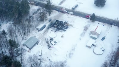 Saint-Julien fire photo family home