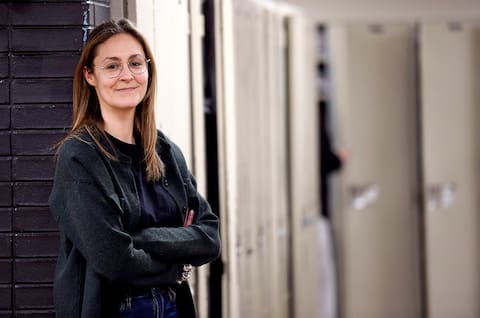 Karine Latulippe is a special education teacher at Samuel-De Champlain high school, located in Beauport.