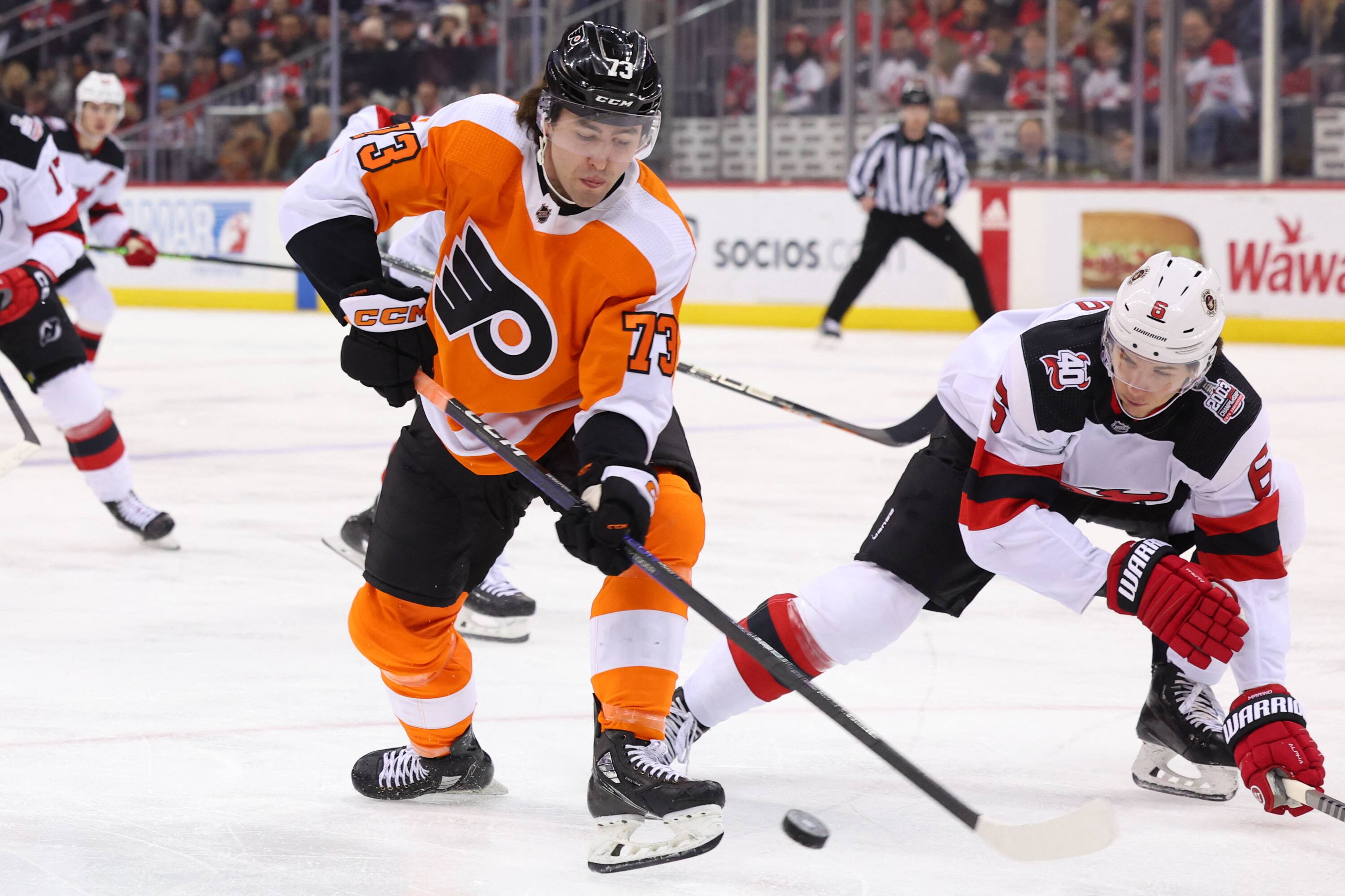 Elliot «Destroyer» Desnoyers sur son 1er match dans la LNH «une volée