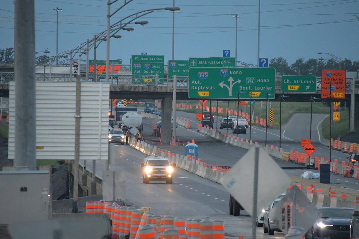 Travaux majeurs sur le pont Pierre-Laporte: la circulation ...