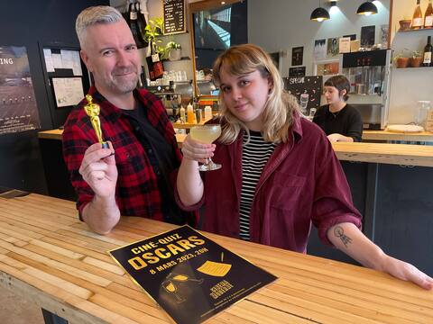 Jarrett Mann and Emmie Caron of Modern Cinema