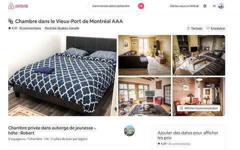 Airbnb at 402 Notre Dame East