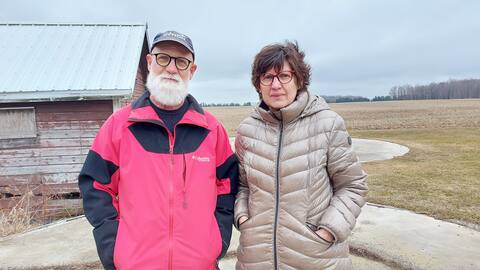 Diane Dubois and Tom Martin are stunned by the arrival of an industrial juggernaut just a few hundred meters from their family farm.