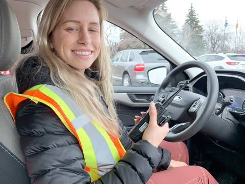 La contremaîtresse Camille Dozois-Germain a dû réorganiser le travail rapidement. ANOUK LEBEL/LE JOURNAL DE MONTRÉAL/AGENCE QMI