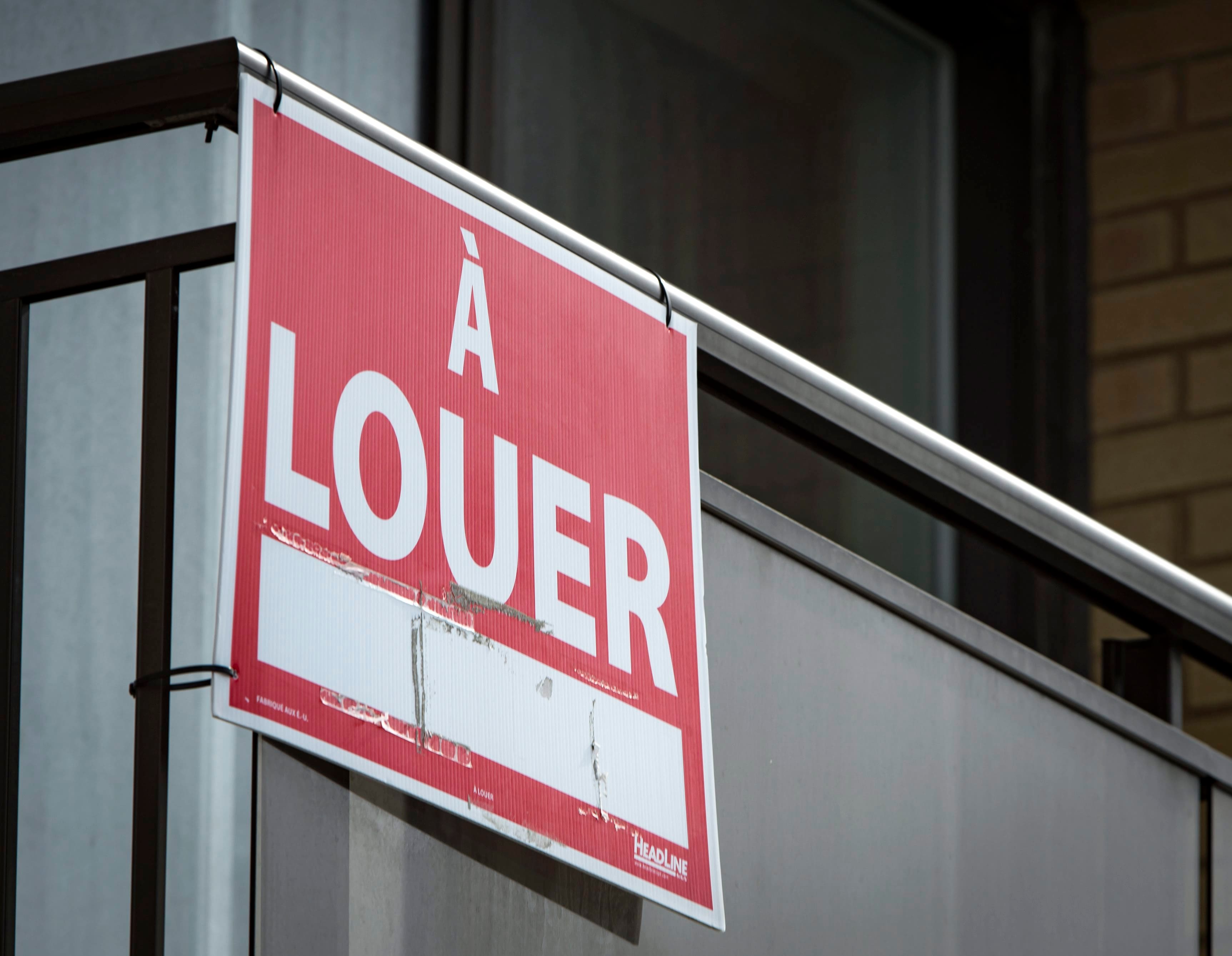 Le retour des pancartes à louer en pleine crise du logement