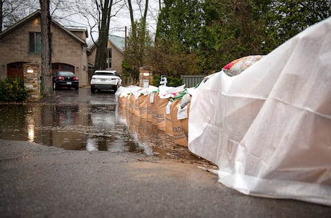 Saint-Anne-de-Bellevue was on high alert Sunday.