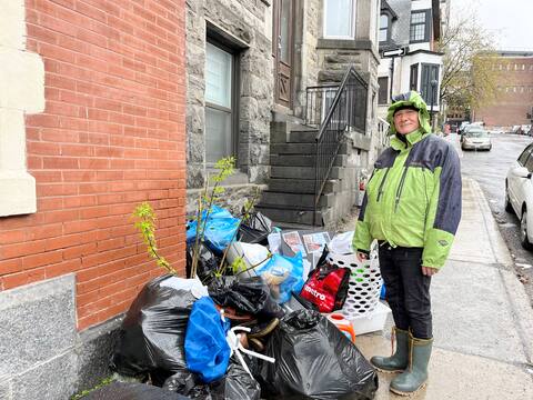 Steve Muranyi, a resident of the Milton-Parc district.