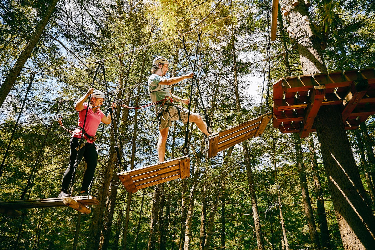 L’aventure pour tous aux parcs d’Arbraska | JDM