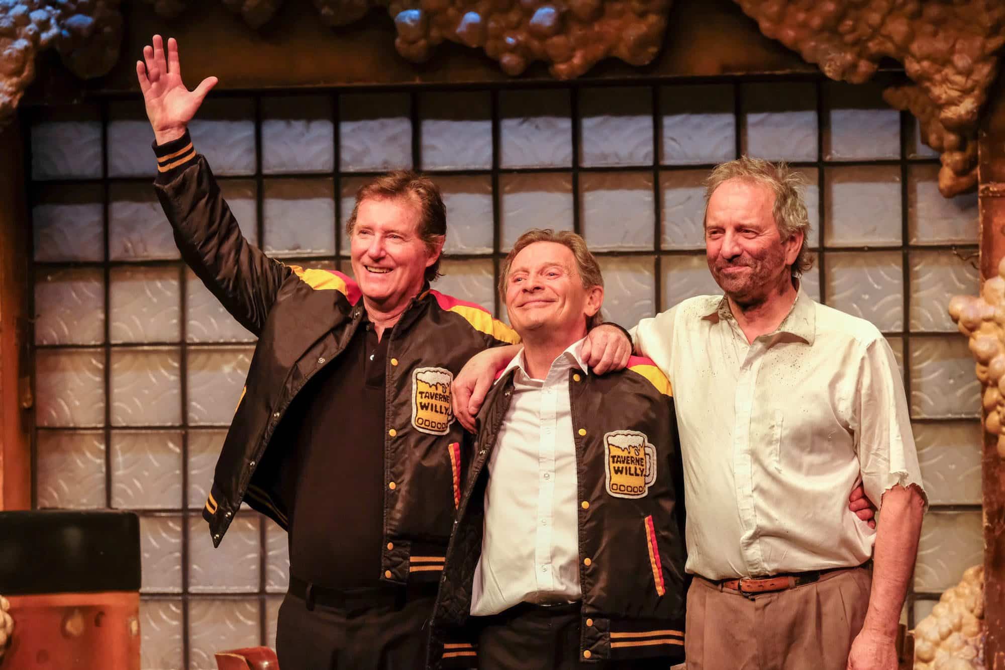 Marcel Gauthier, au centre, est désormais le seul membre du trio original de «Broue» encore vivant, après le départ de Marc Messier et celui de Michel Côté.