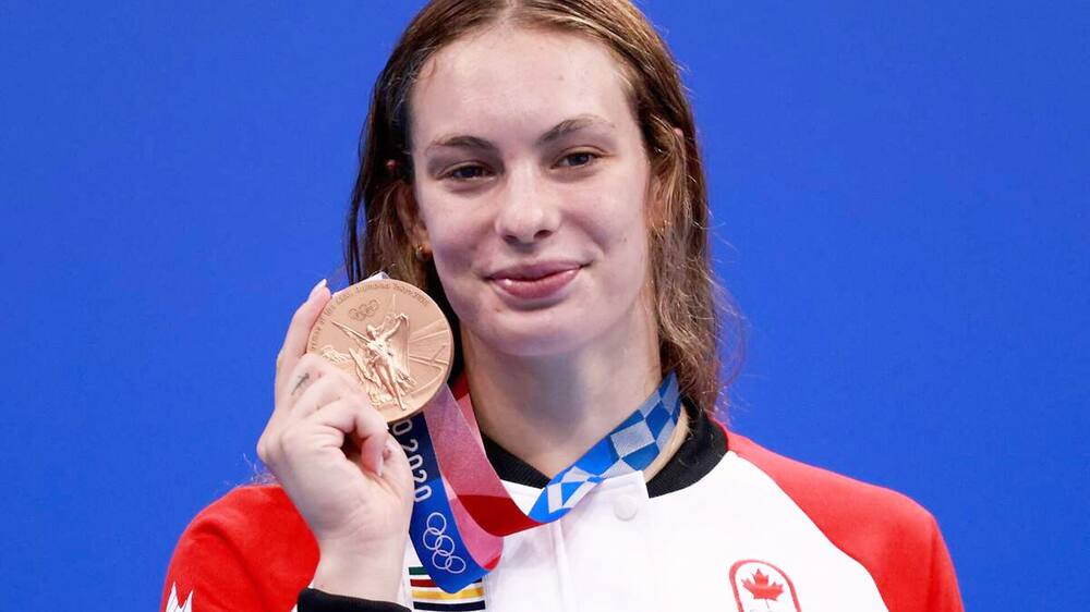 Voici pourquoi vous n’entendez pas beaucoup parler de Penny Oleksiak aux Jeux olympiques