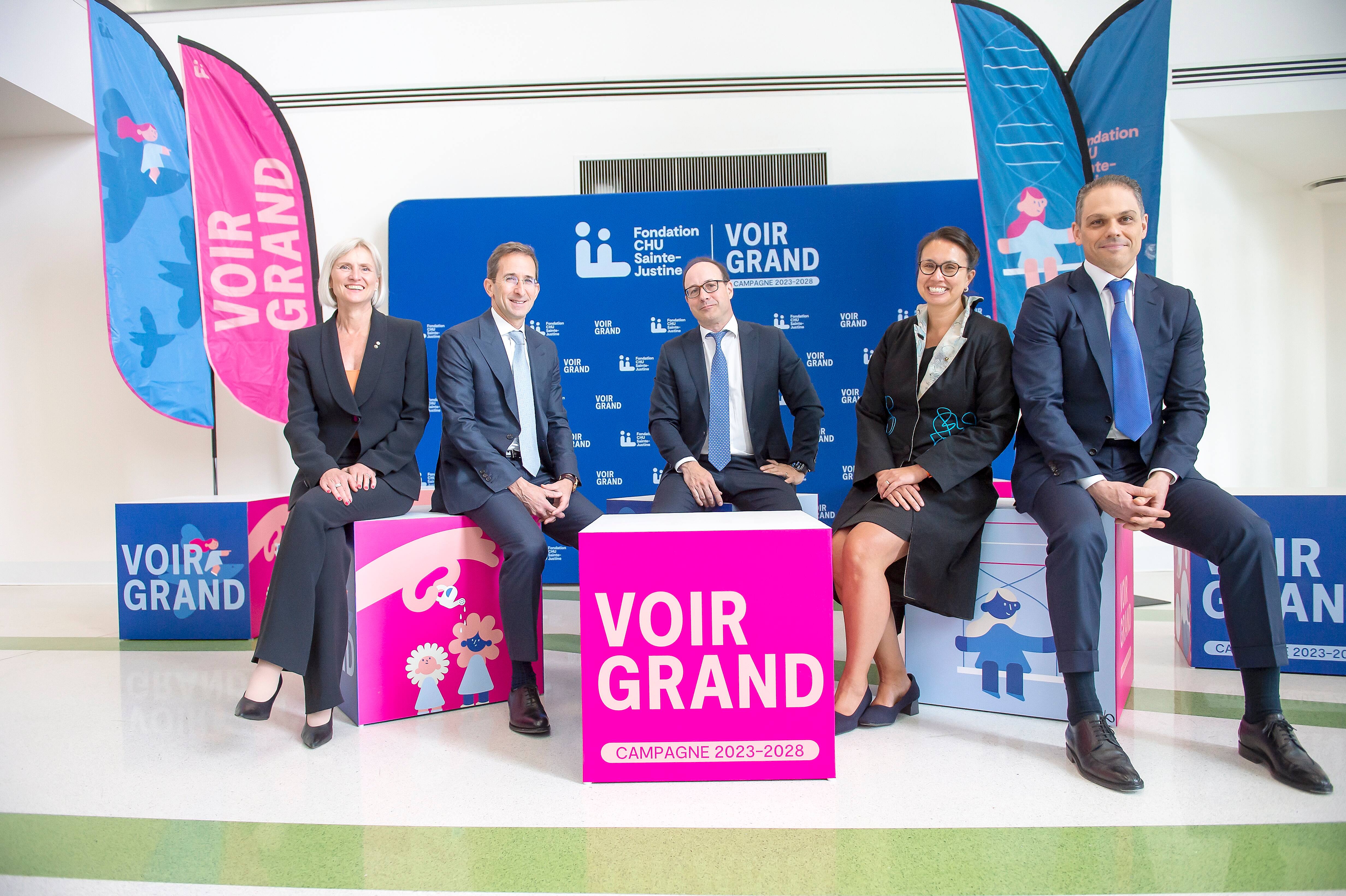 La Fondation CHU SainteJustine veut lever 500 M d’ici 2028 JDQ