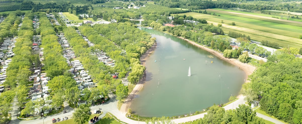 Le Domaine international de Rouville: un camping devenu un village-vacances