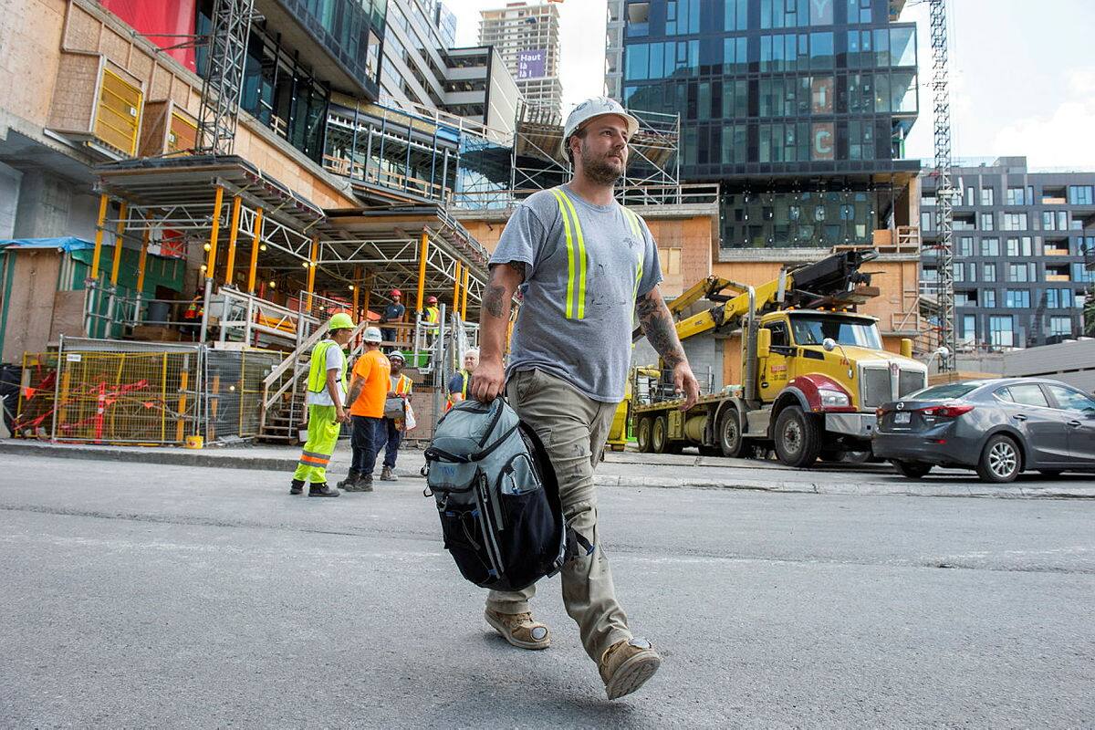 C’est le temps des vacances de la construction pour des milliers de