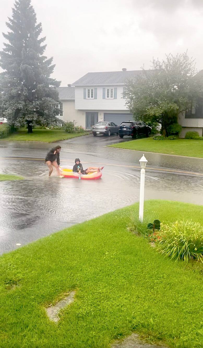 [EN IMAGES] 100 mm de pluie reçus des inondations à SaintJeansurRichelieu et Joliette JDM