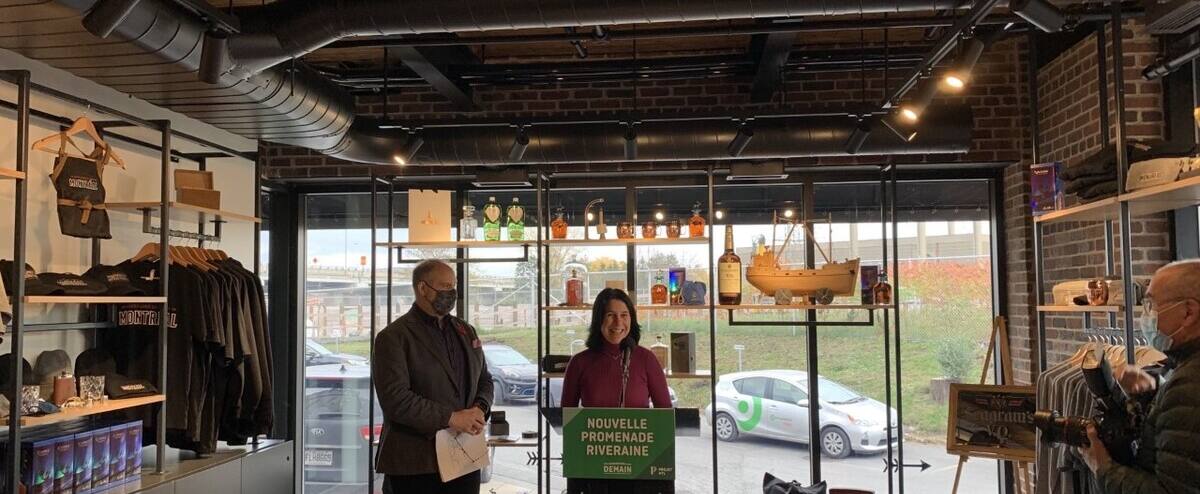 Projet Montréal promet une promenade riveraine aux abords du fleuve