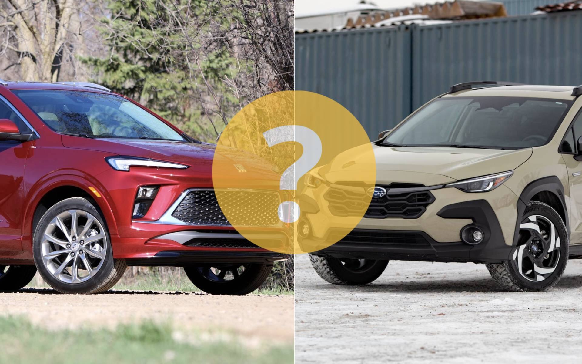 Que choisir entre le Buick Encore et le Crosstrek?