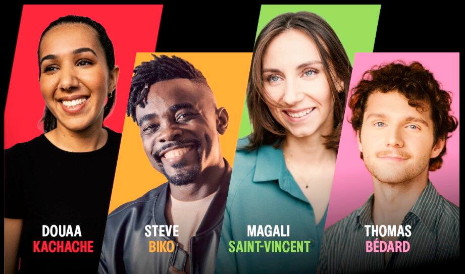 Quatre «étoiles montantes de l’humour» partiront en tournée avec Juste ...