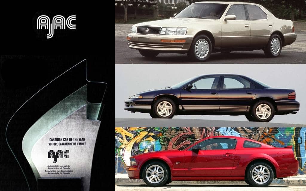 Photos d’hier: les voitures canadiennes de l’année