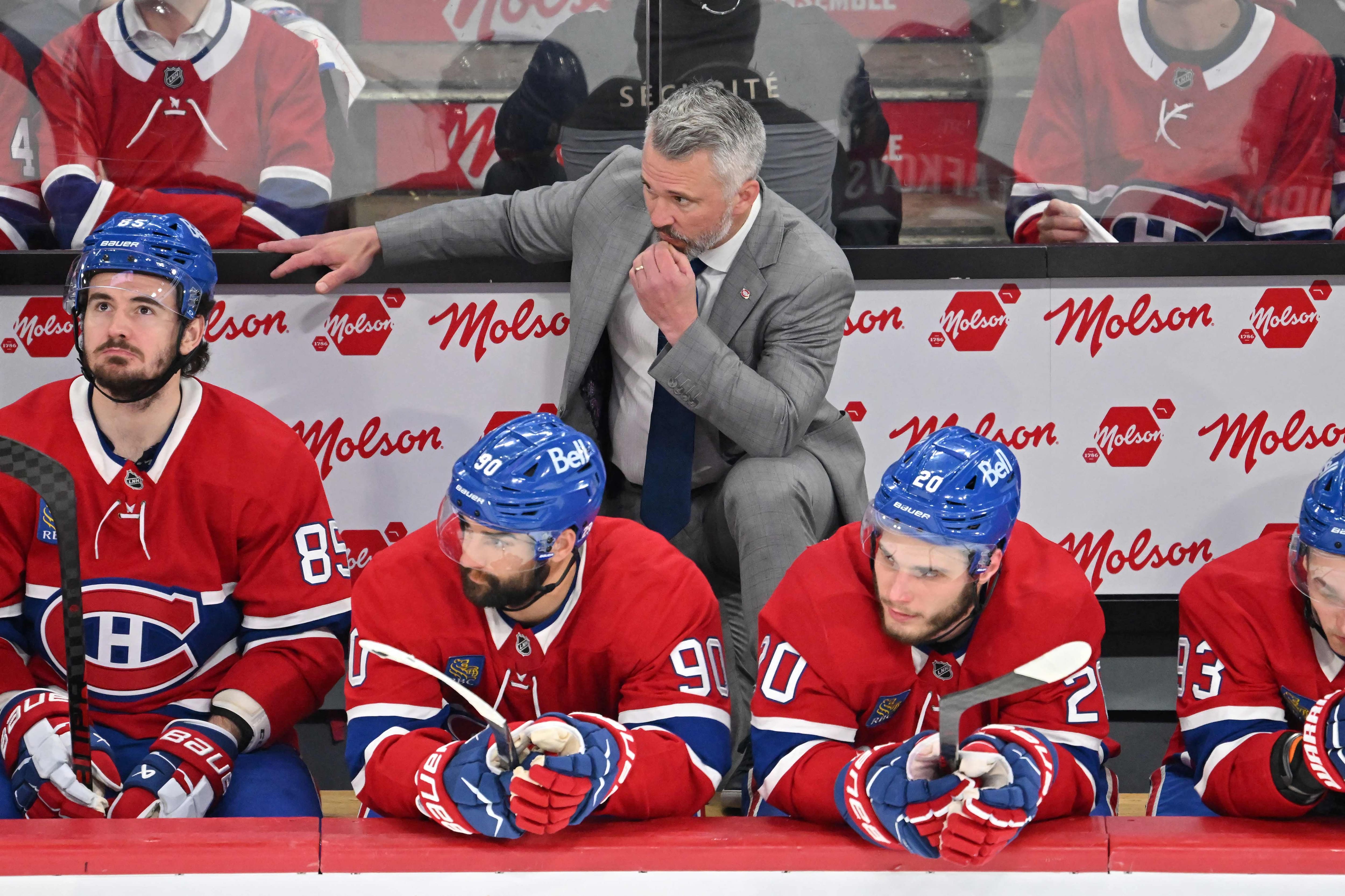 Martin St-Louis doit revoir la composition de ses quatre trios