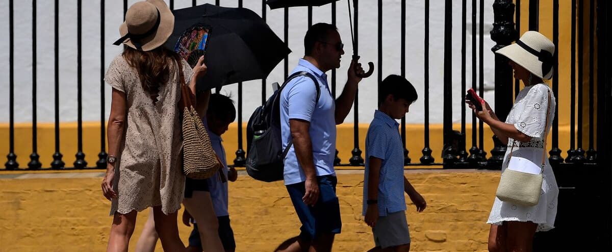 The mercury reaches 47°C in Spain, which is close to its temperature record The mercury reaches 47°C in Spain, which is close to its temperature record