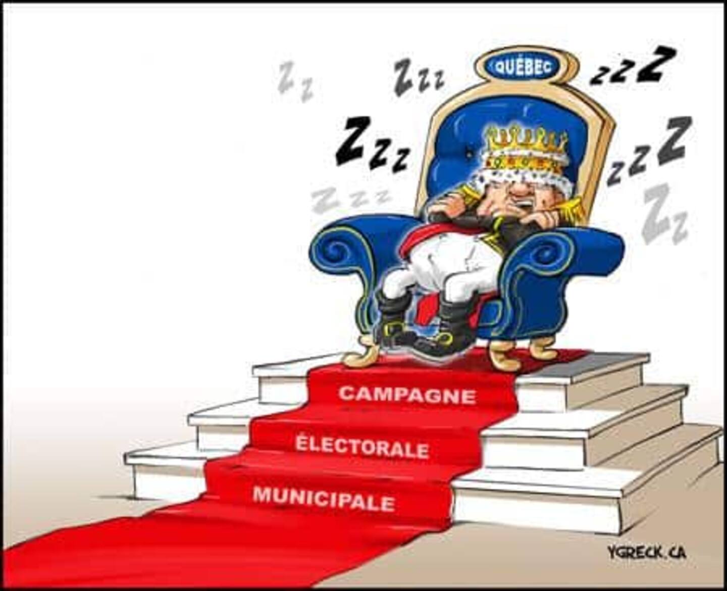 Voici 14 caricatures de Régis Labeaume pour ses 14 ans à la mairie de Québec