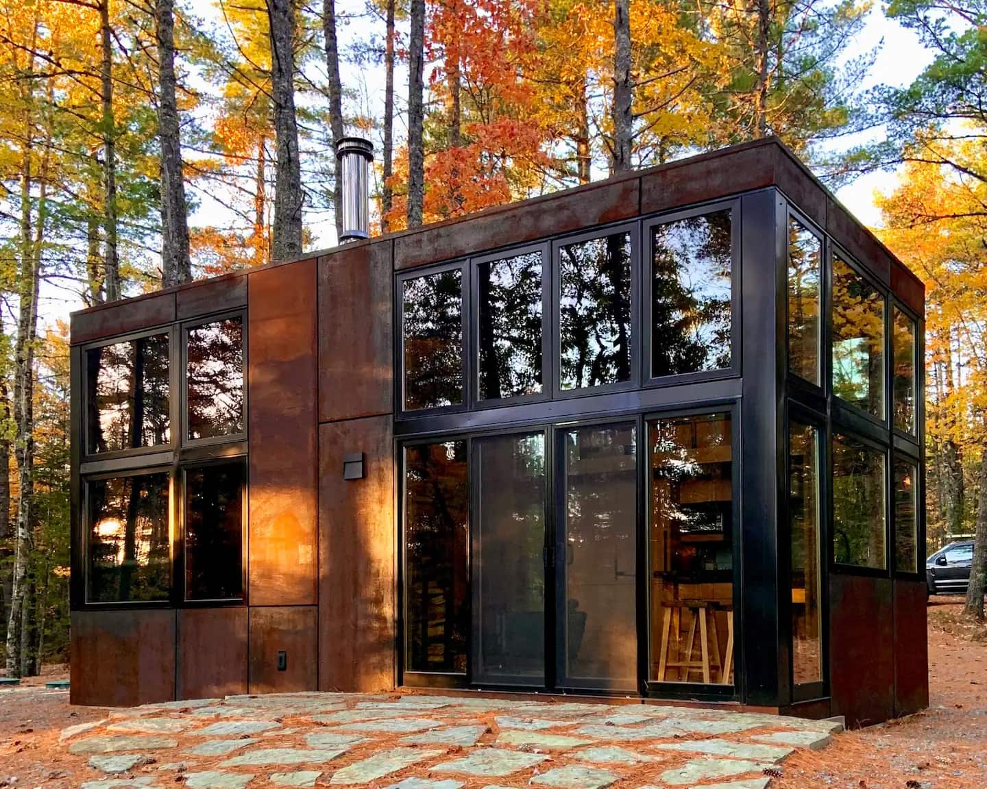 Un micro-chalet moderne à louer en Nouvelle-Écosse