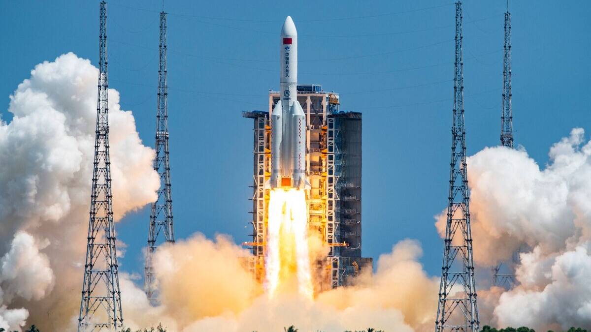 La Chine lance un nouveau module de sa station spatiale