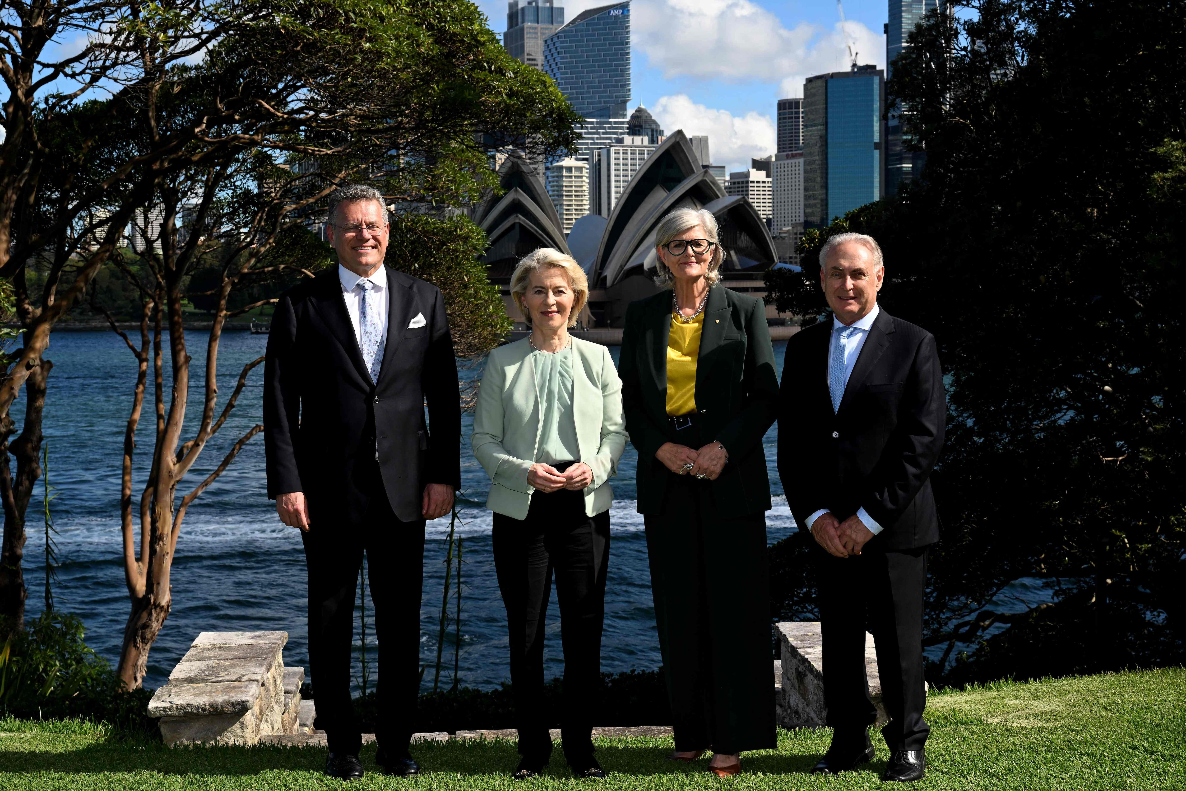 UE: von der Leyen en Australie, en vue d'un accord commercial