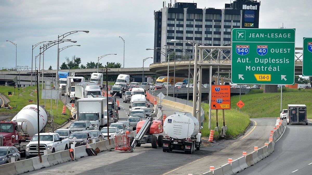 Travaux sur le pont PierreLaporte début de congestion sur le réseau autoroutier TVA Nouvelles Travaux sur le pont PierreLaporte début de congestion sur le réseau autoroutier TVA Nouvelles