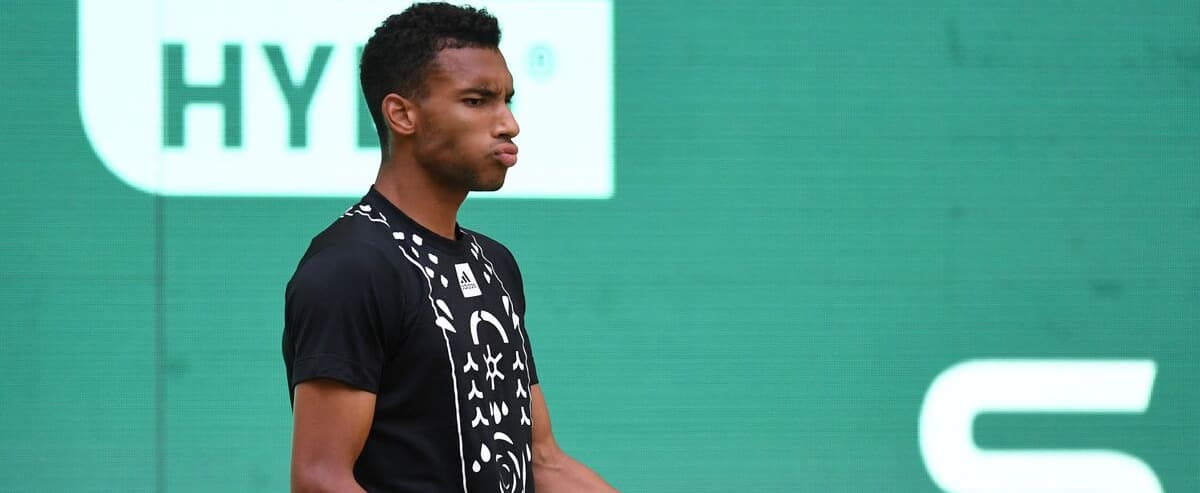 Ukończono w Halle dla Félix Auger-Aliassime Ukończono w Halle dla Félix Auger-Aliassime