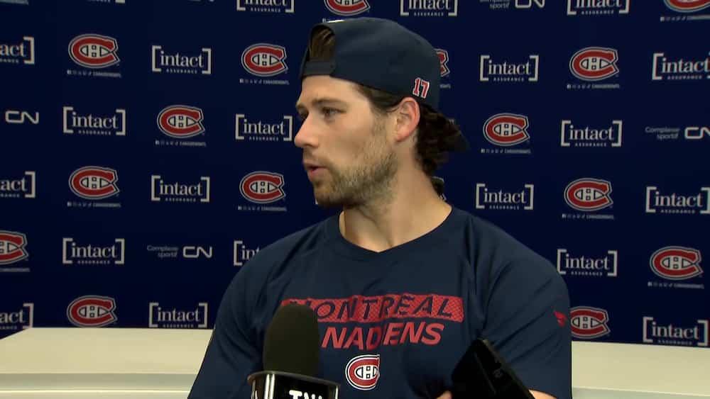 Josh Anderson a passé l'été avec ce technicien du hockey