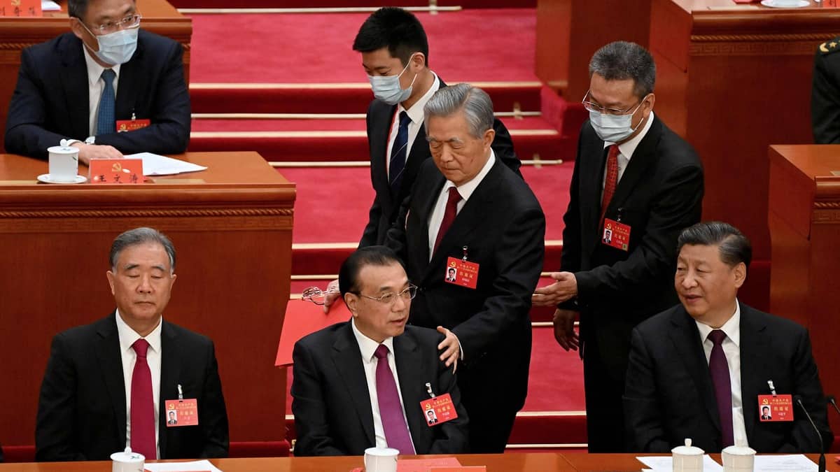on video |  Take former Chinese President Hu Jintao abroad on video |  Take former Chinese President Hu Jintao abroad