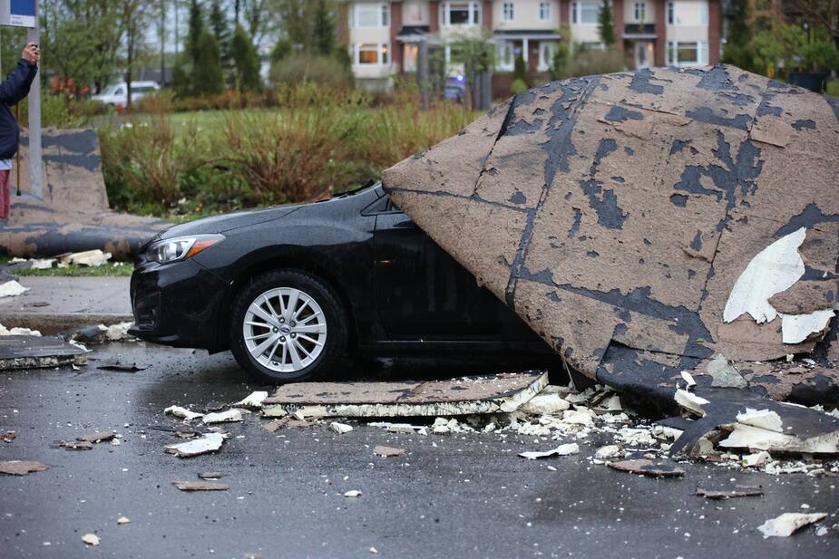 Image principale de l'article Dur lendemain de tempête au Québec