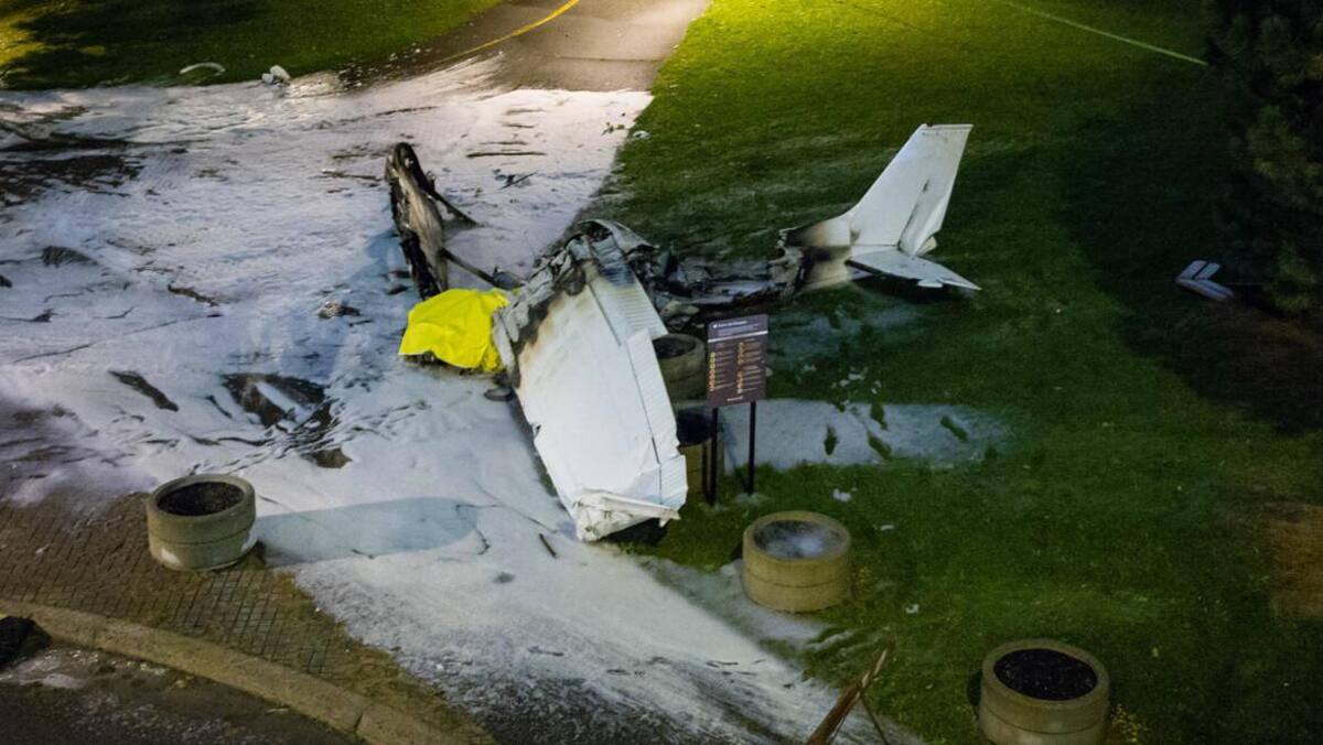 Un mort et un blessé dans un écrasement d'avion à Montréal