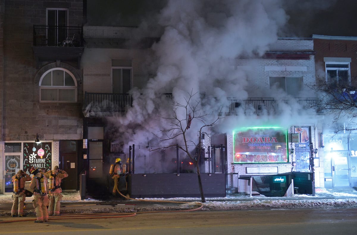 Incendie criminel: deux bars vis&eacute;s &agrave; Montr&eacute;al