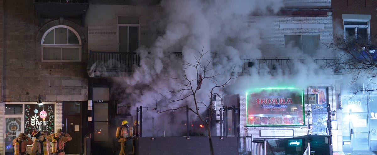 Incendie criminel: deux bars visés à Montréal