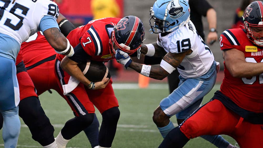 Les Alouettes perdent Cody Fajardo et leur premier match de la saison