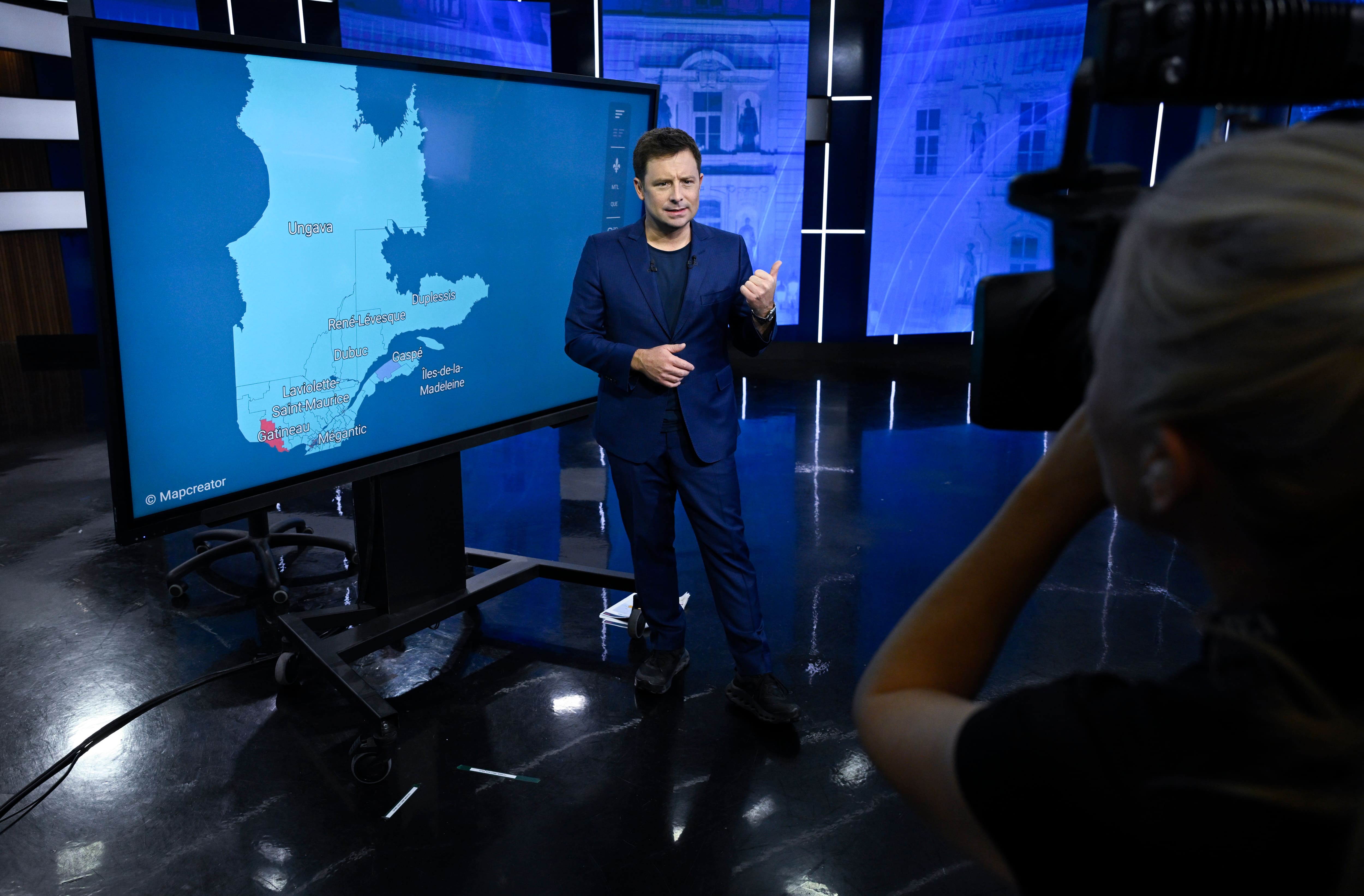 «La carte interactive nous permet de comprendre l'histoire qui se dessine»: Pierre-Olivier Zappa sera au coeur de la soirée électorale de lundi