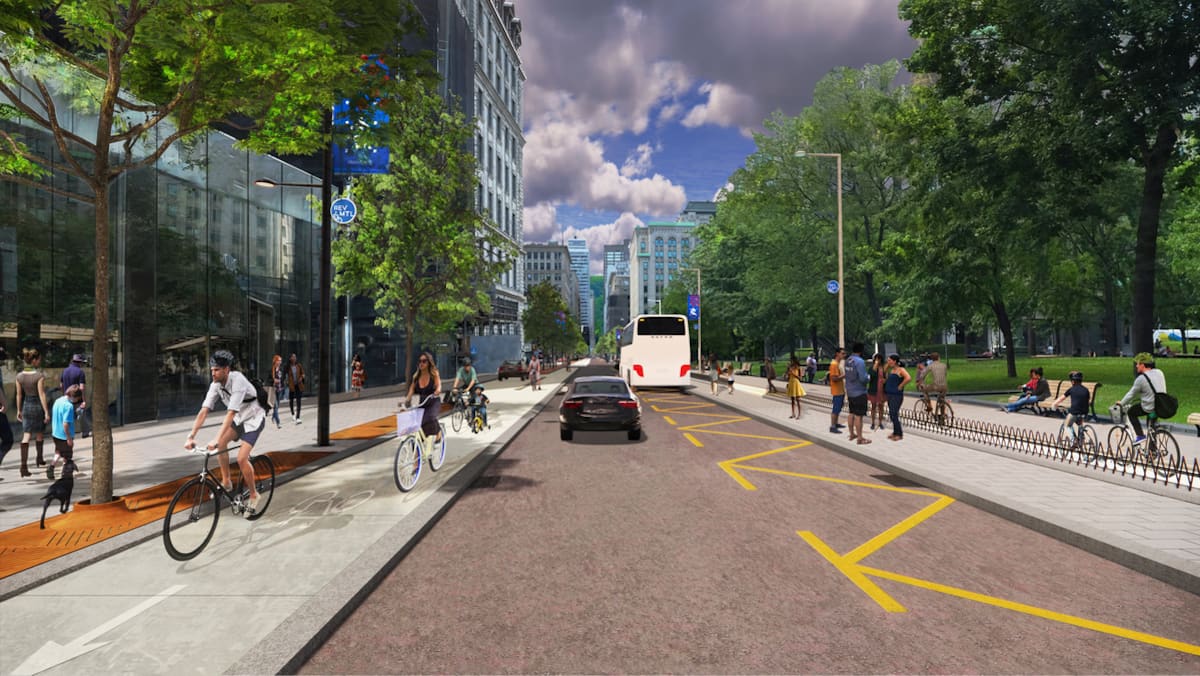 La rue Peel à Montréal sera refaite | TVA Nouvelles