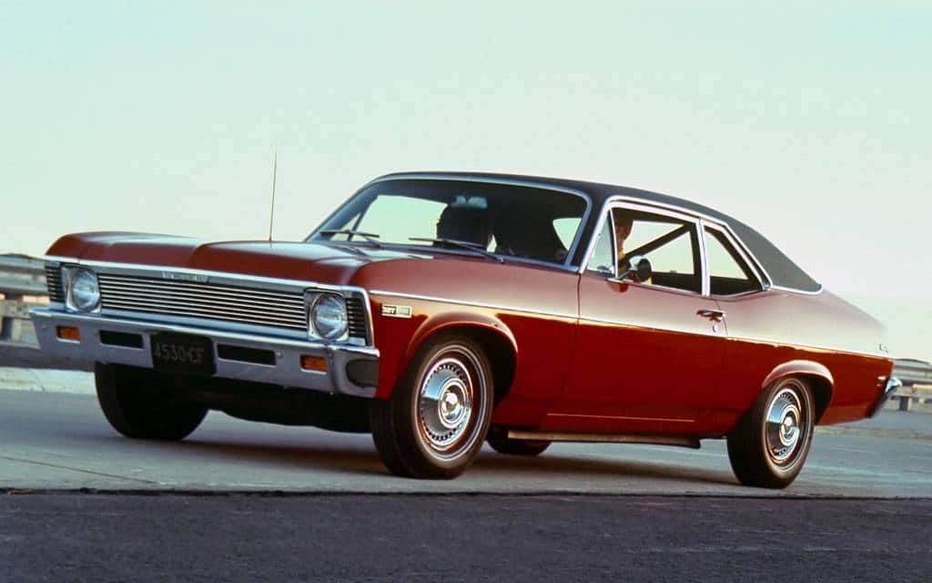 Chevrolet Nova 1968-74 : vers de nouveau sommets