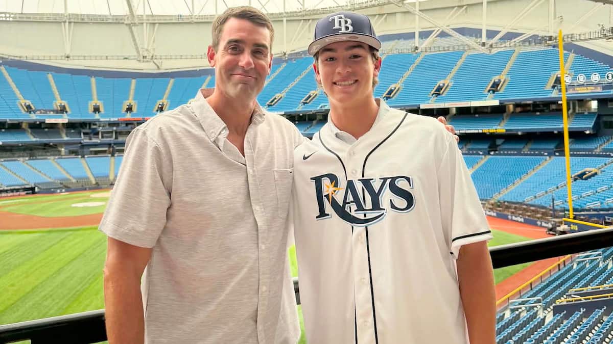 Le fils de cet ancien hockeyeur québécois repêché au baseball